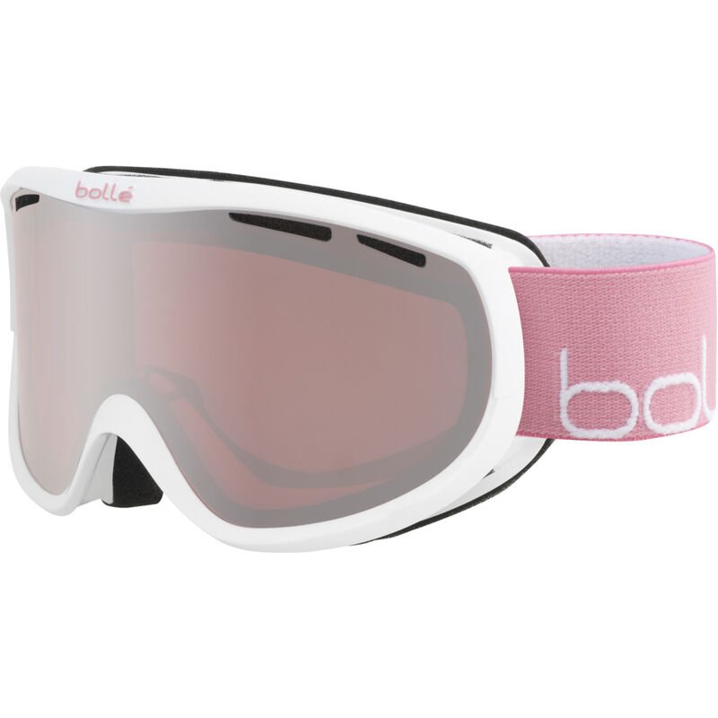 BOLLE GOGGLE SCARLETT PINK WHITE S3